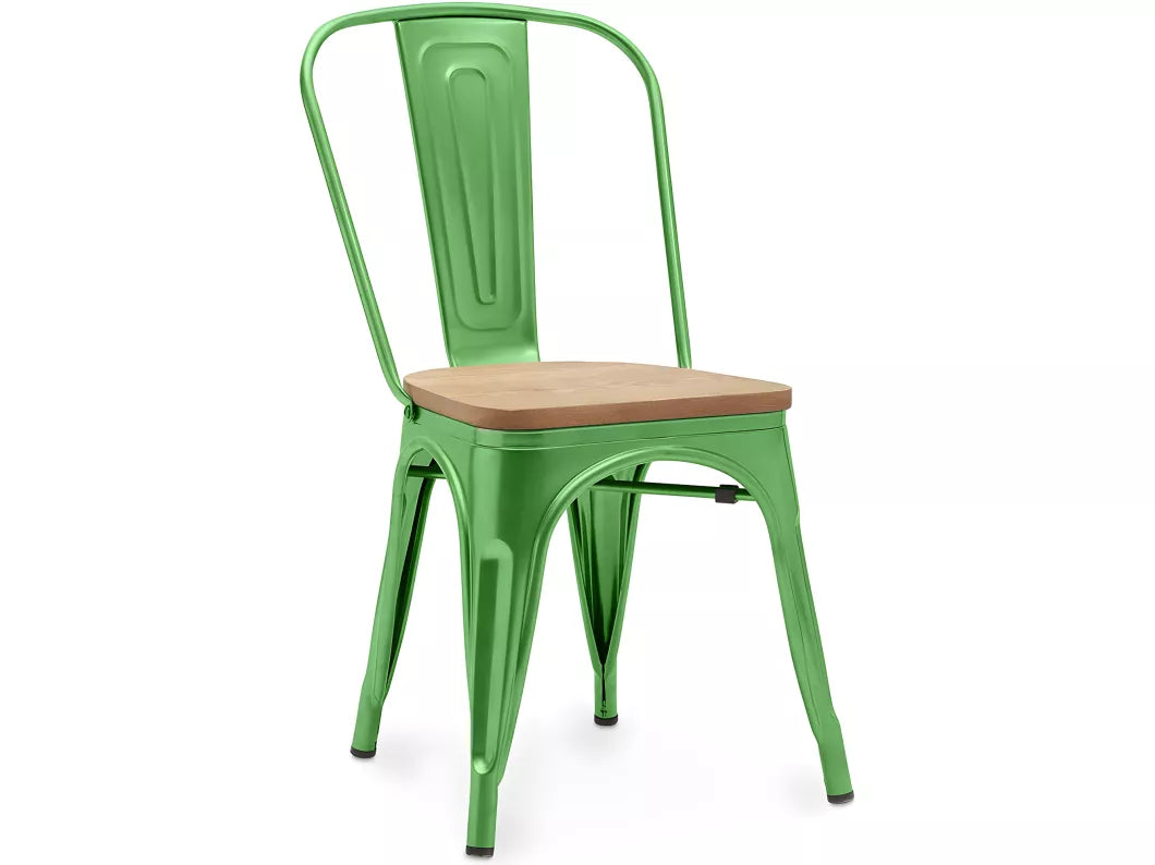 Silla Tolix Wood