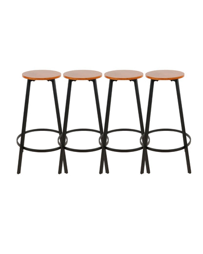 Pack 4 Pisos de bar Industry 75 cm