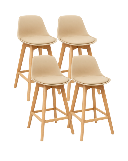 Pack 4 Taburetes Terry 61 cm