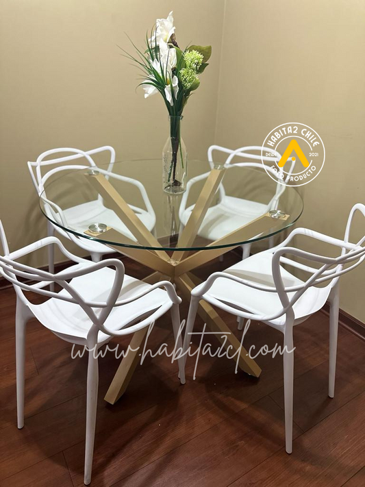 Comedor Master Nordic de Vidrio